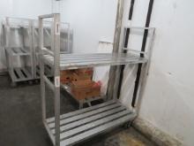 24X57 2-DECK ALUMINUM COOLER CARTS