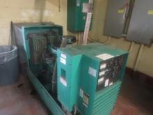 ONAN 45EM 45KW NAT GAS GENERATOR WITH TRANSFER SWITCH 1400HRS