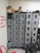 EMPLOYEE 6-LOCKER TOWERS