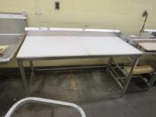 5FT POLYTOP TABLE - 24IN DEEP