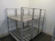 24X55 2-DECK ALUMINUM COOLER CARTS