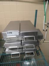 6X15 S/STEEL MEAT/SEAFOOD PANS