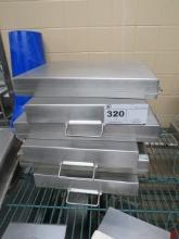 12X15 S/STEEL MEAT/SEAFOOD PANS