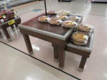 36X36, 24X24 BAKERY DISPLAY TABLES