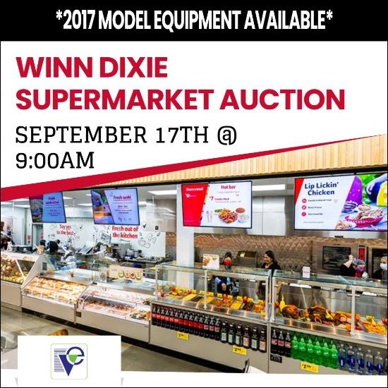 WINN DIXIE SUPERMARKET W/ 2017 EQUIPMENT AVAILABLE