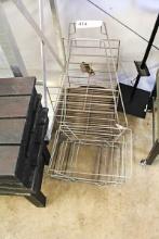 SHOPPING BASKET WIRE RACK