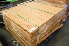 PEGBOARD SHELVING BACK SHEET PANELS 60IN.X47IN.