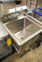 23IN. STAINLESS STEEL 1-COMPARTMENT SINK