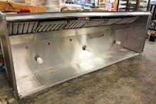 12' STAINLESS STEEL VENT HOOD