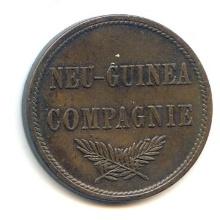 German New Guinea 1894 2 pfennig XF RARE