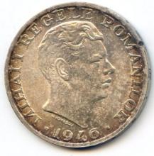 Romania 1946 silver 25000 lei BU