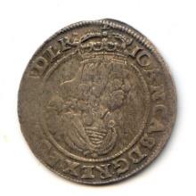 Poland 1664 silver 6 groszy VF