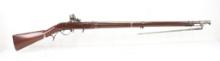 Rare High Condition US Harpers Ferry M1819 Hall's Pat 3rd Variation Flintlock Breech loading Rifle