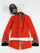 East Lancashire Regiment Tunic, Helmet and Belt