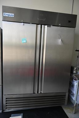 Empura model EKB54R Stainless Commercial Refrigerator