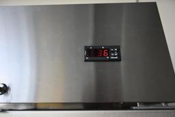 Empura model EKB54R Stainless Commercial Refrigerator