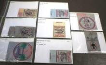 9 Mixed Vintage BSA Woven Tag-Style Event and Council Patches