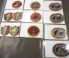 12 Mixed Vintage BSA Patches