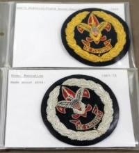 Scout Executive and Assistant District Field Scout Executive Bullion Patches