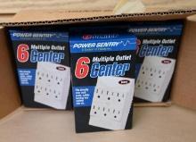 Six Power Sentry Multiple Outlet Centers