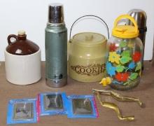 Mixed Home goods and Stanley Aladdin Thermos