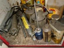 Contents of Bottom Cabinet in Shop 1