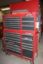 Large Craftsman Toolbox Loaded with Tools