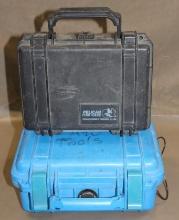 Small Pelican 1500 and Unbranded Pressure Equalizing Case