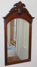 Great Antique Wood Mirror