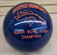 Limited Edition Denver Broncos Super Bowl 32 Champions Bowling Ball