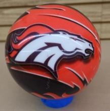Brunswick Undrilled Broncos Bowling Ball
