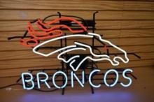 Denver Broncos Neon Sign