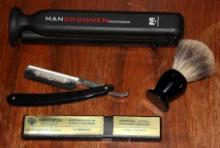Dovo Straight Razor and Other Grooming Tools