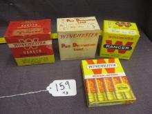 4 Winchester Shell Boxes