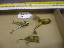 3 Paw Paw Frog Fish Lures