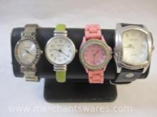 Three Women's Watches, Geneva and Eikon, and Decade Brand Watch, 8oz