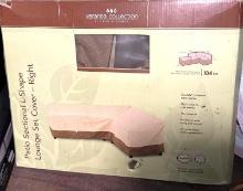 NIB Classic Accessories Veranda Patio Sectional L-shape Lounge set Cover