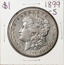 1899-S $1 Morgan Silver Dollar Coin