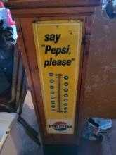 Antique Pepsi, ''Say Pepsi Please'' Thermometer, The Glass Thermometer Part