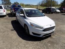 2016 Ford Focus SE, White, 100,223, Vin # 1FADP3K22GL294366 - OPEN TO ALL B