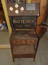 C& D Battery Rack with Charger