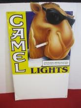 1993 Camel Cigarettes (Banned Camel Joe Graphic) Advertising Sign