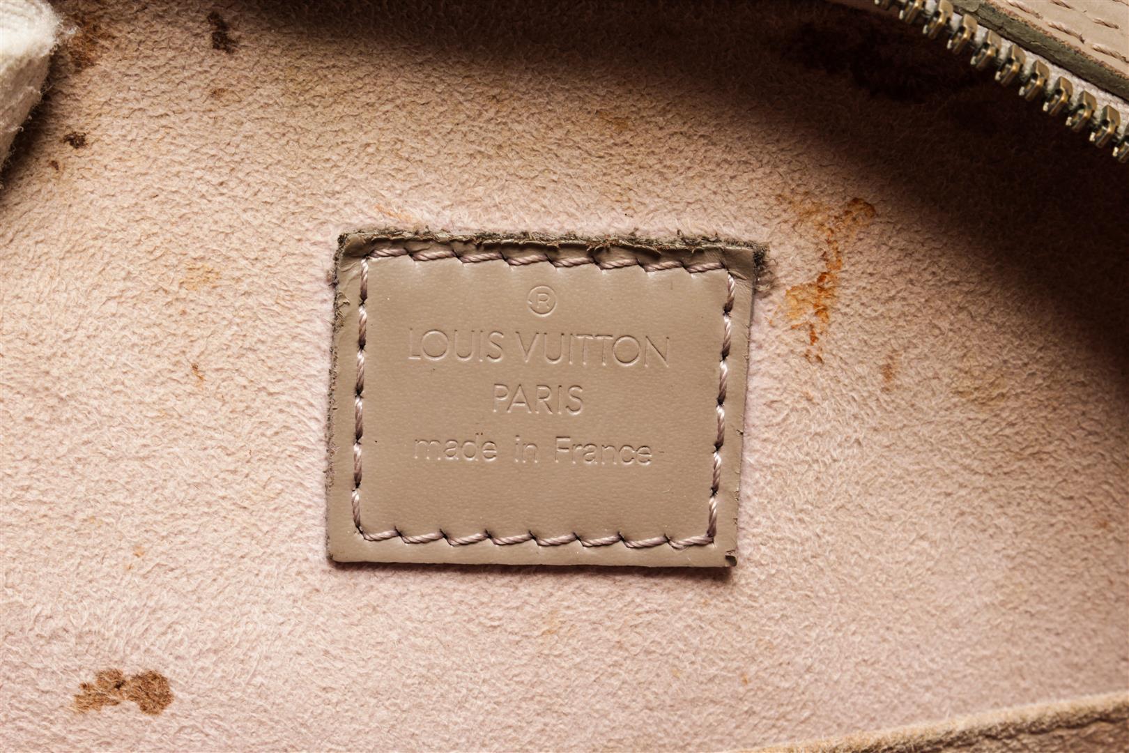 Louis Vuitton Grey Jasmine Epi Leather Bag