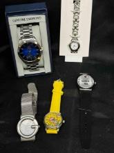 Wrist Watches Collezio, George Genuine Diamond more