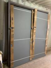 Metal Double Doors & Metal Frame
