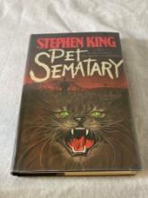 First Edition Pet Semetary Novel