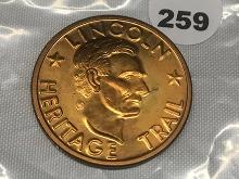 Lincoln Heritage Trail Medal