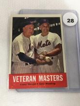 1963 Topps #43, Veteran Masters