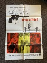Once a Thief 1965 1-Sheet