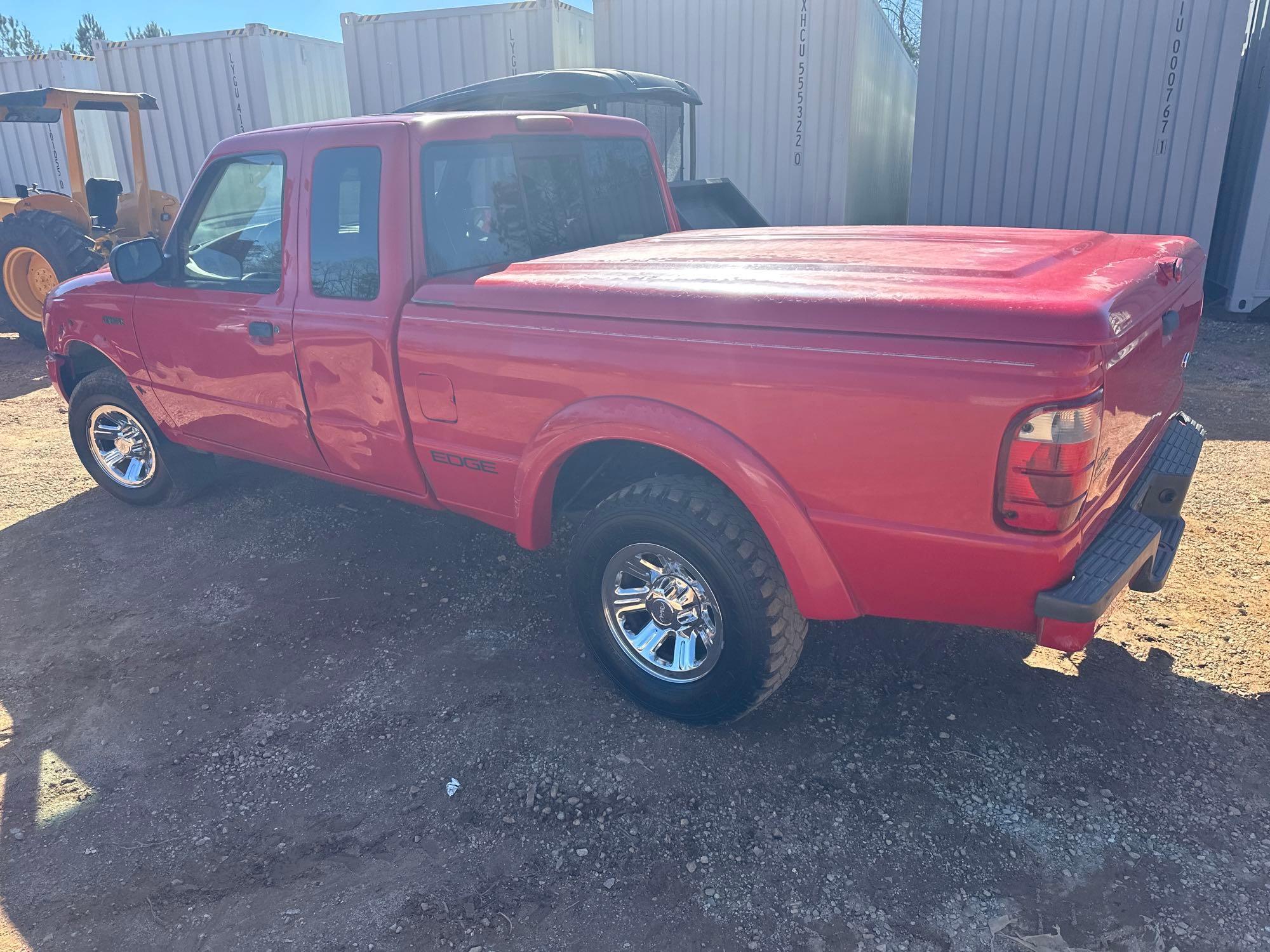 2002 FORD RANGER 2WD EXTENDED CAB TRUCK